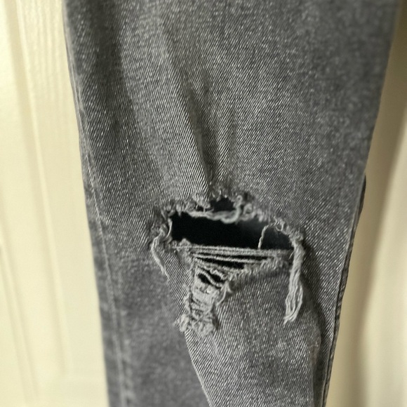 RE/DONE Originals 70s Stove Pipe in Faded Coal With Rips 24 - Picture 10 of 15